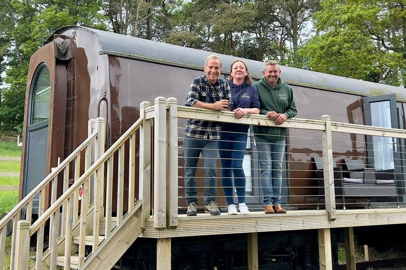 The Carriage On A Disused Northumberland Railway Line That's In The ...