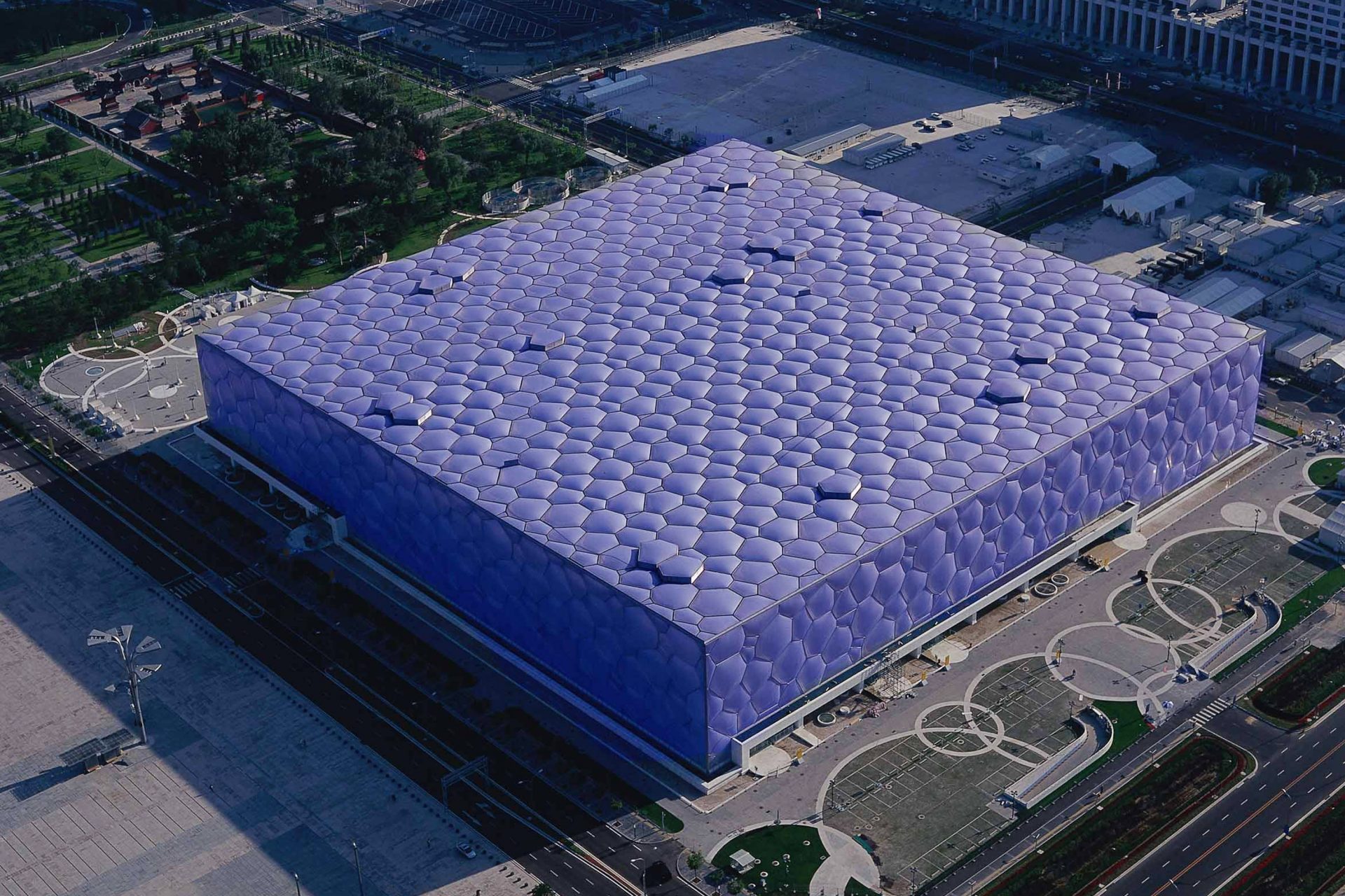 Национальный плавательный комплекс в Пекине. Water Cube в Пекине. Водный куб Китай.