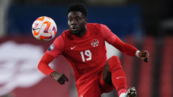 alphonso davies named captain for canadian men’s national team for copa america