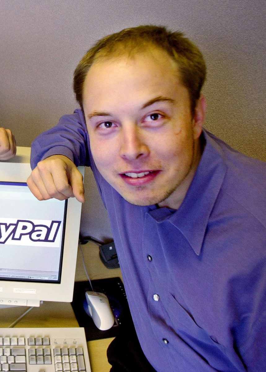 <p>Back when Twitter, Tesla and SpaceX mogul Elon Musk was starting to emerge as one of the most influential businessmen in the world -- he's seen here in 2000 when he was best known for co-founding PayPal -- he looked a bit different than he does today. Notice any major differences between his appearance then and now? </p>