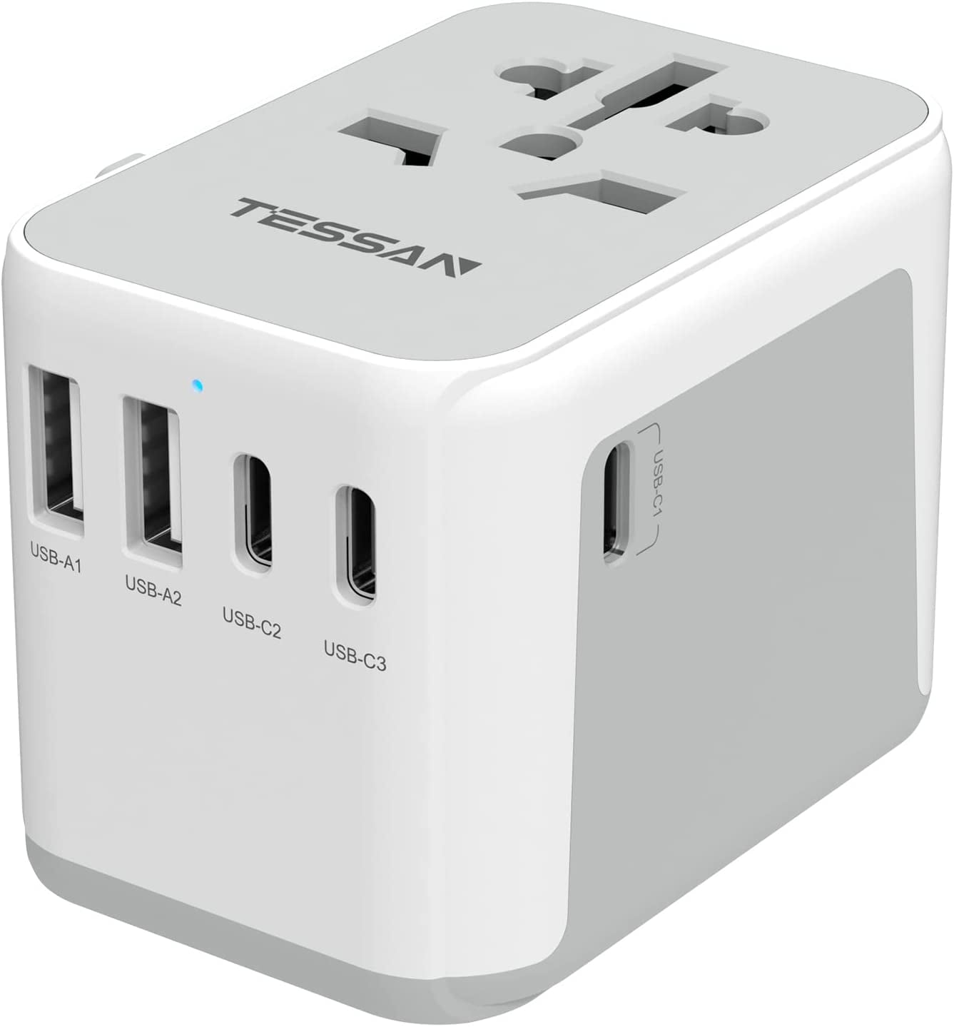 <p><a href="https://amazon.com/Universal-TESSAN-International-Worldwide-Converter/dp/B0B2PD7VW4">BUY NOW</a></p><p>$23</p><p><a href="https://amazon.com/Universal-TESSAN-International-Worldwide-Converter/dp/B0B2PD7VW4" class="ga-track"><strong>Universal Travel Adapter</strong></a> ($23, originally $25)</p> <p>This versatile adapter is designed to work seamlessly in over 150 countries and boasts a compact size, making it highly portable. What sets it apart is its ability to accommodate multiple devices simultaneously, thanks to its five USB ports and one convertible and universal AC outlet.</p>