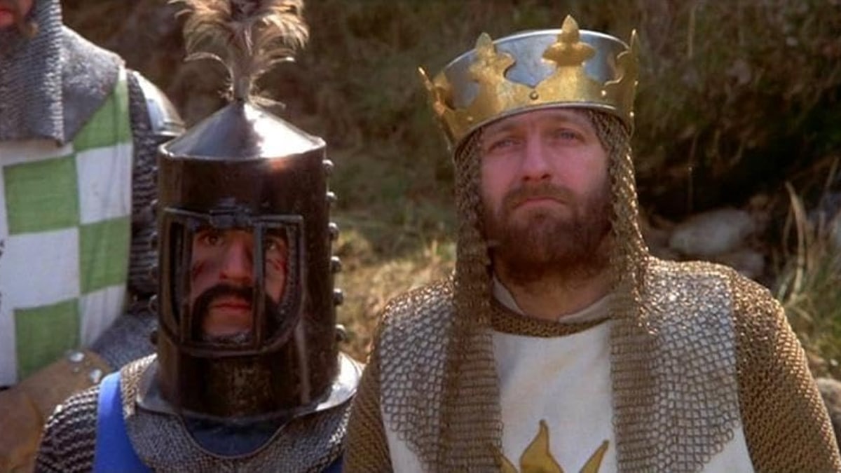 <p>In search of the coveted Holy Grail, King Arthur (Graham Chapman) recruits a contingent of brave but foolish knights to his cause, embarking on a journey that takes them face to face with eccentric wizards, man-eating rabbits, and rival French soldiers.</p> <p>More a mockery of medieval films than anything else, <em>Monty Python and the Holy Grail</em> is perhaps the crowning achievement of Monty Python's work together, showcasing the indomitable talent of Britain's celebrated comedy troupe at their absolute best. A satirical take on Arthurian legend, it's lightweight, fun, and openly lampoons many aspects of medieval life, featuring some of Python's most standout comedic moments.</p>
