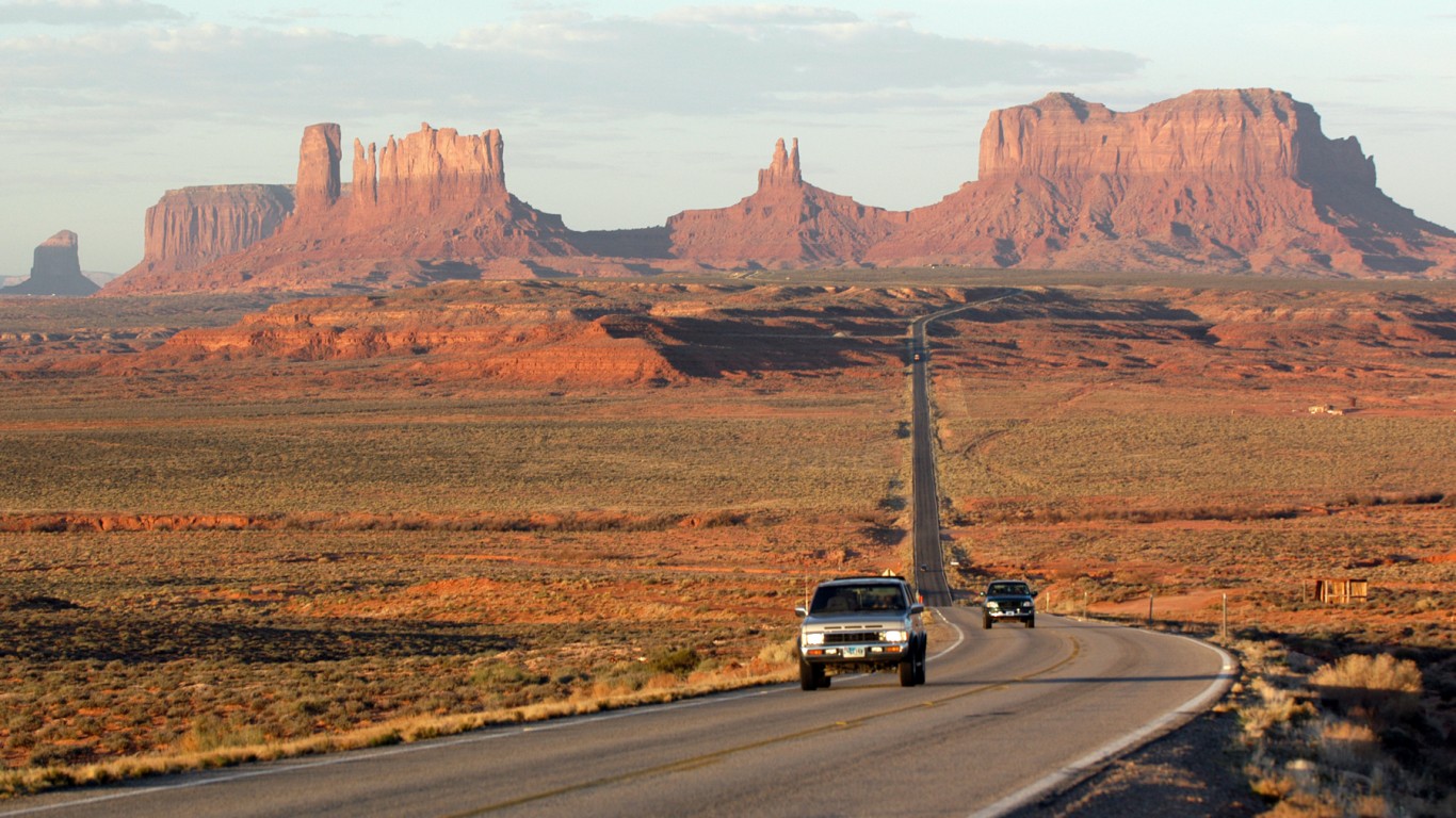 <p><strong>> Location:</strong> Arizona/Utah<br> <strong>> National significance:</strong> An iconic symbol of the American West, its landscape, with towering sandstone buttes and mesas, has been featured in many films.</p>