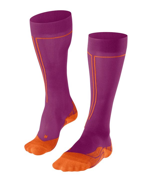 <p><strong>$50.95</strong></p><p>I just flew roundtrip from New York to Japan—that’s 14-plus hours each way—and picked up compression socks at the airport. They’re designed to apply pressure to your lower legs to prevent swelling and boost circulation. Next time, I’m ordering one of these chicer pairs from the German sock brand Falke. I love the purple hue, and they’re also great for cycling and running. <em>—Ingrid Abramovitch</em></p>