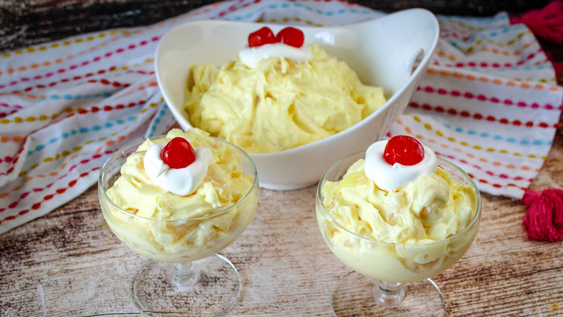 This No-bake Strawberry Cake Reminds Us Of A Sheet Cake Version Of A Trifle