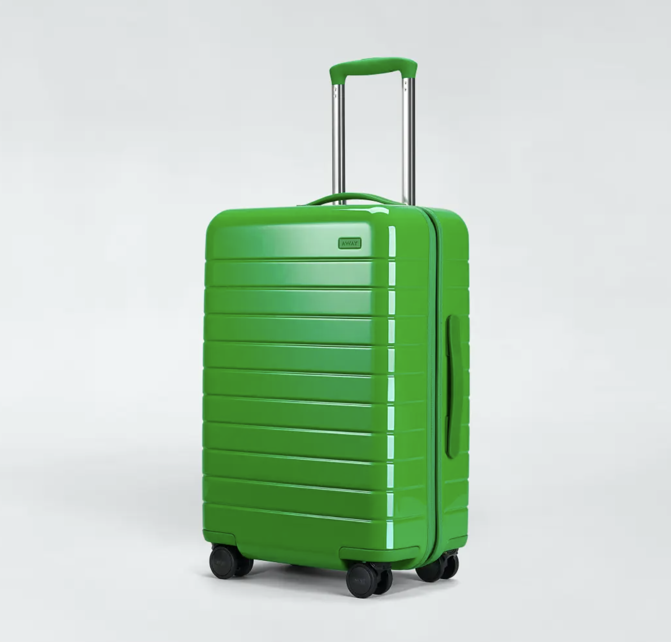 <p><strong>$375.00</strong></p><p>I divide my travel life into before and after my Away suitcase. I would not want to turn back the clock. My favorite is the bigger carry-on size. It’s light, it’s seemingly unbreakable (I’ve stuffed double what I should have inside, and the zippers keep holding up), and the spinner wheels never slow me down. Mine is purple, but I’m eyeing a new zippy version like this one in kiwi. <em>—I.A.</em></p>
