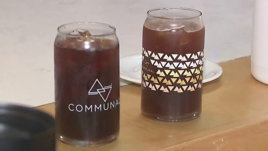 Cold Brew Glass - Land of a Thousand Hills Coffee