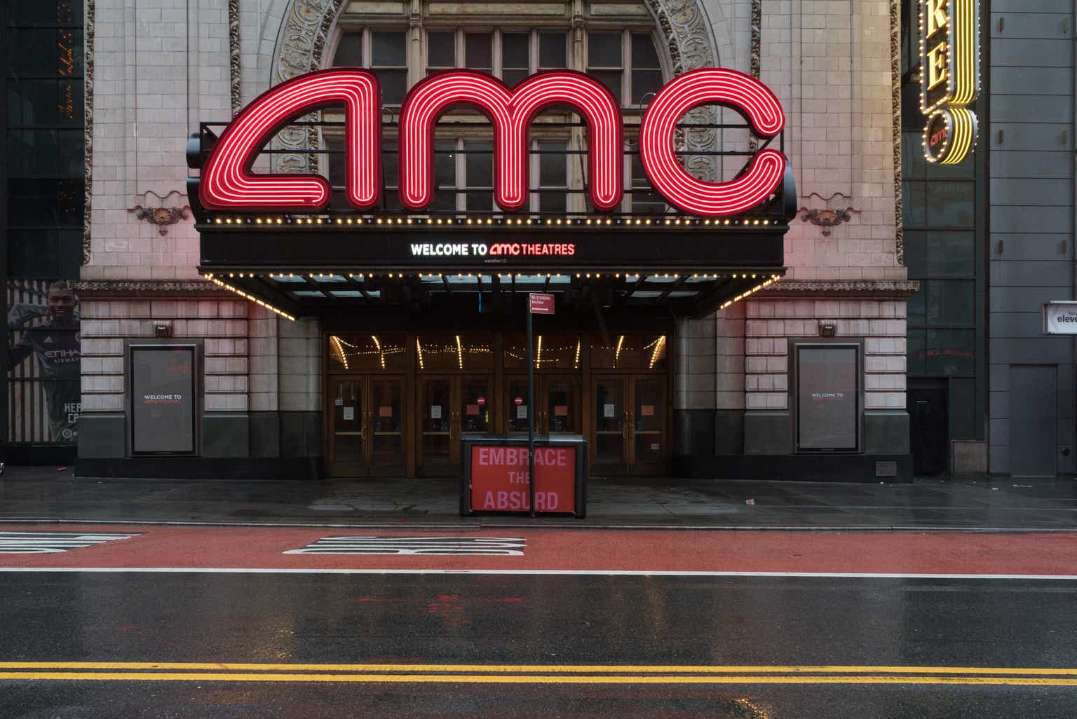 Debt-laden theater chain AMC begins process to refinance up to $2.5B in ...