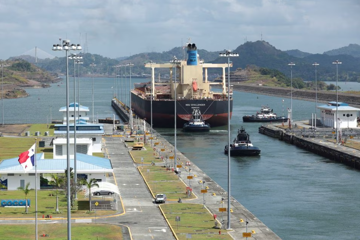 Kênh đào Panama - Ảnh: REUTERS