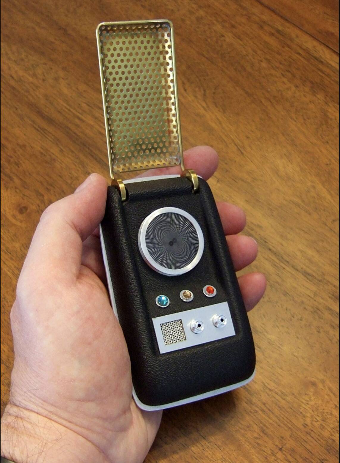 <p>The iconic communicators featured on <i>Star Trek</i> served as a source of inspiration for the design and technology behind flip cell phones. </p> <p>The first flip phone, the Motorola StarTAC, was introduced in 1996 by Motorola in the United States. Its sleek, compact form factor and ability to flip open and close echoed the futuristic communication devices seen in the beloved science fiction series.</p>