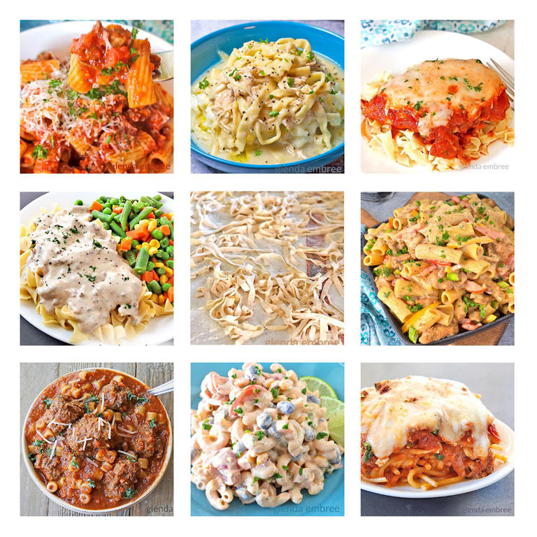 Nine Delectable Pasta Recipes Your Family Will Love!