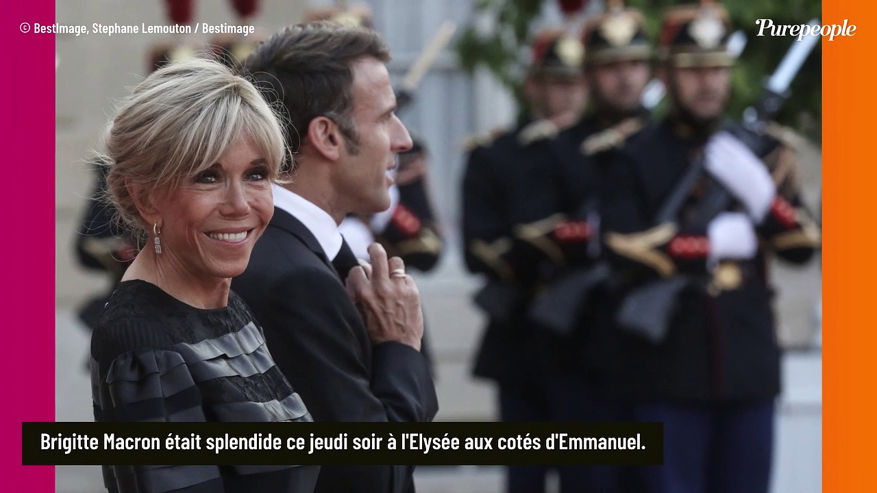 Brigitte Macron bien accrochée à Emmanuel : son chignon très sophistiqué a marqué les esprits