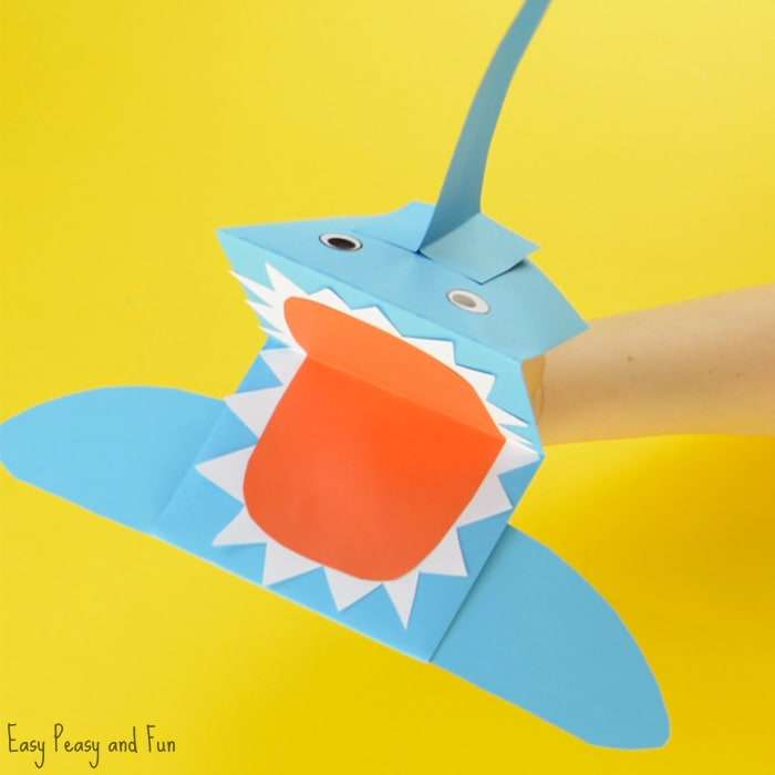 10 Spectacular Shark Crafts for Kids