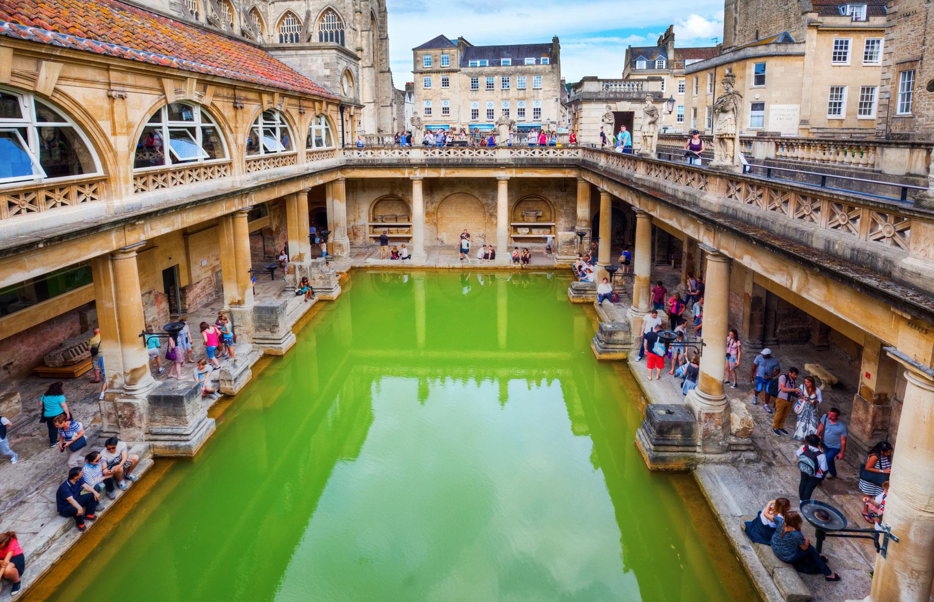 Bath city in england