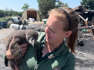Zookeeper crashes car on her way to rescue animals from fire: 'Worst nightmare'
