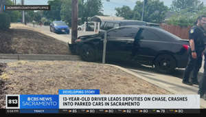 13-year-old driver leads deputies on chase in stolen car in Sacramento