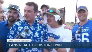 Fans react to historic win