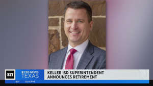 Keller ISD's superintendent is stepping down