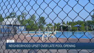 Neighborhood upset over late pool opening