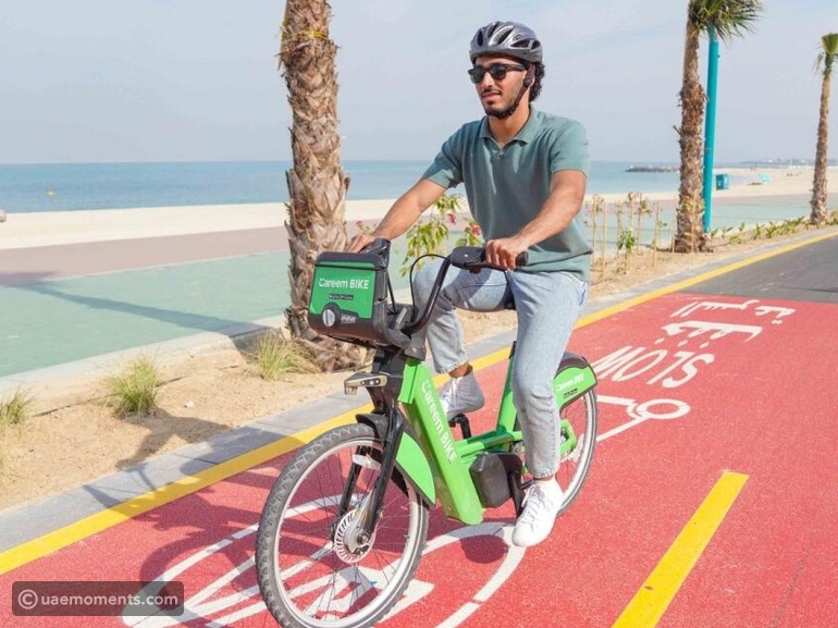 android, free bike rides available in dubai on this date