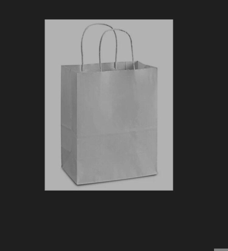 Iso these paper bags my last resort I will go to the store but right ...