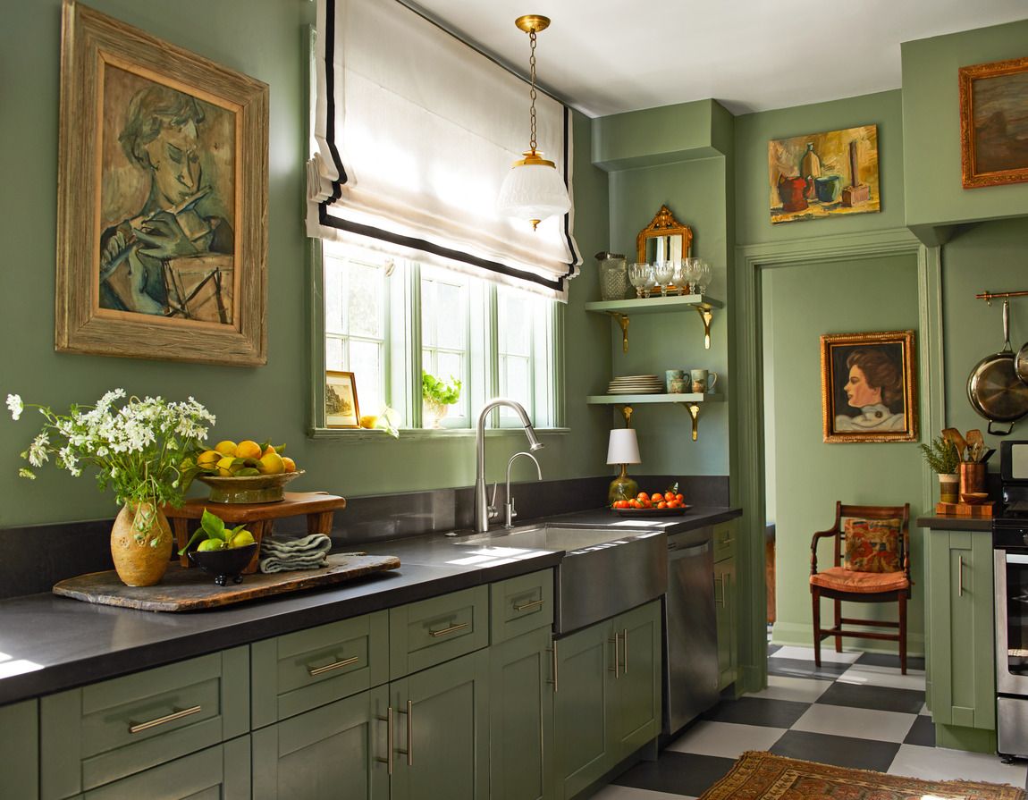 These Kitchen Cabinet Paint Color Ideas Will Help You Create A Vibrant