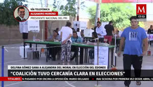 Alejandro Moreno, Presidente Nacional del PRI, habló sobre los resultados de las elecciones tanto del Estado de México como de Coahuila, el cual afirmó que ganaron con más de 30 puntos y que estando en coalición son más fuertes.