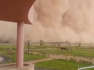 Giant Sandstorm Sweeping Over Egypt