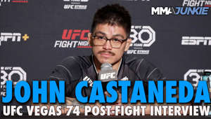 UFC on ESPN 45: John Castaneda post-fight interview