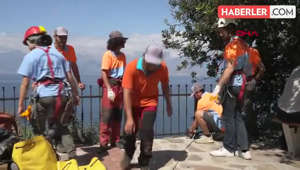Antalya'da Falezlerde Büyük Temizlik Hareketi