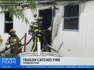 Weather may have sparked fire that destroyed Pembroke Park mobile home