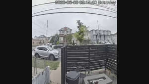A Staten Island homeowner raced back to his house after noticing a burglar on his security camera and later physically confronted the suspected thief in his back yard. (@chris_superior/ Christian Schlagler)