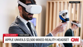 Apple unveils $3,500 mixed-reality headset