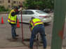 Crews fill potholes around Denver but rain hampers efforts for repairs