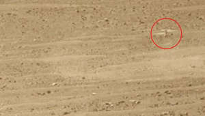 Perseverance Rover - Mars Helicopter Maneuver Captured
