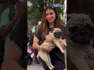 'Peggy The Pug': Actress Tara Sutaria Having Good Time With Her Furry Friend | WATCH #Shorts