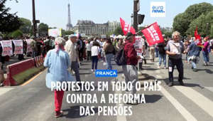 França: Mais um dia de manifestações contra a reforma das pensões