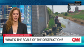 A closer look at the scale of destruction following the breach of the Nova Kakhovka dam in Ukraine.