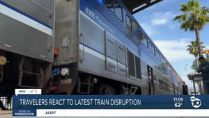 Travelers react to latest Pacific Surfliner disruption