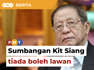 Sumbangan yang dibuat Lim Kit Siang tidak boleh dilawan mana-mana pihak, kata bekas perdana menteri Dr Mahathir Mohamad selepas bekas pengerusi DAP itu dianugerahkan gelaran “Tan Sri”.Laporan Lanjut: https://www.freemalaysiatoday.com/category/bahasa/tempatan/2023/06/06/tak-boleh-lawan-sumbangan-kit-siang-kata-dr-m-berkait-anugerah-tan-sri/Free Malaysia Today is an independent, bi-lingual news portal with a focus on Malaysian current affairs. Subscribe to our channel - http://bit.ly/2Qo08ry ------------------------------------------------------------------------------------------------------------------------------------------------------Check us out at https://www.freemalaysiatoday.comFollow FMT on Facebook: http://bit.ly/2Rn6xEVFollow FMT on Dailymotion: https://bit.ly/2WGITHMFollow FMT on Twitter: http://bit.ly/2OCwH8a Follow FMT on Instagram: https://bit.ly/2OKJbc6Follow FMT on TikTok : https://bit.ly/3cpbWKKFollow FMT Telegram - https://bit.ly/2VUfOrvFollow FMT LinkedIn - https://bit.ly/3B1e8lNFollow FMT Lifestyle on Instagram: https://bit.ly/39dBDbe------------------------------------------------------------------------------------------------------------------------------------------------------Download FMT News App:Google Play – http://bit.ly/2YSuV46App Store – https://apple.co/2HNH7gZHuawei AppGallery - https://bit.ly/2D2OpNP#FMTNews #DrMahathirMohamad #LimKitSiang #DAP