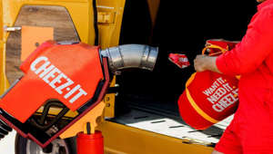 Cheez-It Opens Filling Station With Cracker-Dispensing Pump