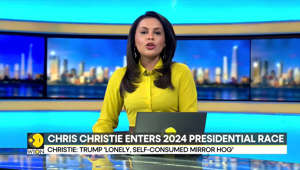 Chris Christie attacks Donald Trump as he launches 2024 presidential bid