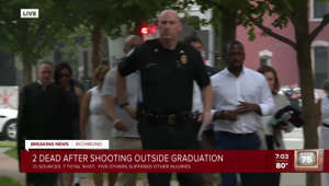 Richmond police chief, mayor, superintendent speak after multiple people fatally shot at high school graduation
