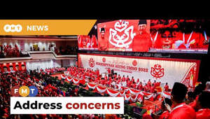 Umno Youth permanent chairman Wan Agyl Wan Hassan says the party must help its grassroots members understand its cooperation with DAP.


Read More: 
https://www.freemalaysiatoday.com/category/nation/2023/06/07/the-elephant-in-the-room-at-umno-general-assembly/

Free Malaysia Today is an independent, bi-lingual news portal with a focus on Malaysian current affairs.  

Subscribe to our channel - http://bit.ly/2Qo08ry  
------------------------------------------------------------------------------------------------------------------------------------------------------
Check us out at https://www.freemalaysiatoday.com
Follow FMT on Facebook: http://bit.ly/2Rn6xEV
Follow FMT on Dailymotion: https://bit.ly/2WGITHM
Follow FMT on Twitter: http://bit.ly/2OCwH8a 
Follow FMT on Instagram: https://bit.ly/2OKJbc6
Follow FMT on TikTok : https://bit.ly/3cpbWKK
Follow FMT Telegram - https://bit.ly/2VUfOrv
Follow FMT LinkedIn - https://bit.ly/3B1e8lN
Follow FMT Lifestyle on Instagram: https://bit.ly/39dBDbe
------------------------------------------------------------------------------------------------------------------------------------------------------
Download FMT News App:
Google Play – http://bit.ly/2YSuV46
App Store – https://apple.co/2HNH7gZ
Huawei AppGallery - https://bit.ly/2D2OpNP

#FMTNews #WanAgylWanHassan #UmnoAGM #PH #DAP