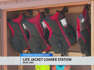 Colorado couple hopes to prevent drownings with life jacket loaner station at Boyd Lake