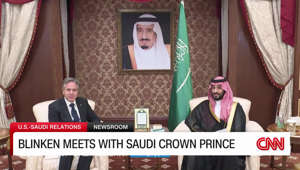 US Secretary of State Antony Blinken meets with Saudi Crown Prince Mohammed bin Salman