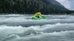 Inflatable Rafts Undergo Safety Testing at Kootenai Falls