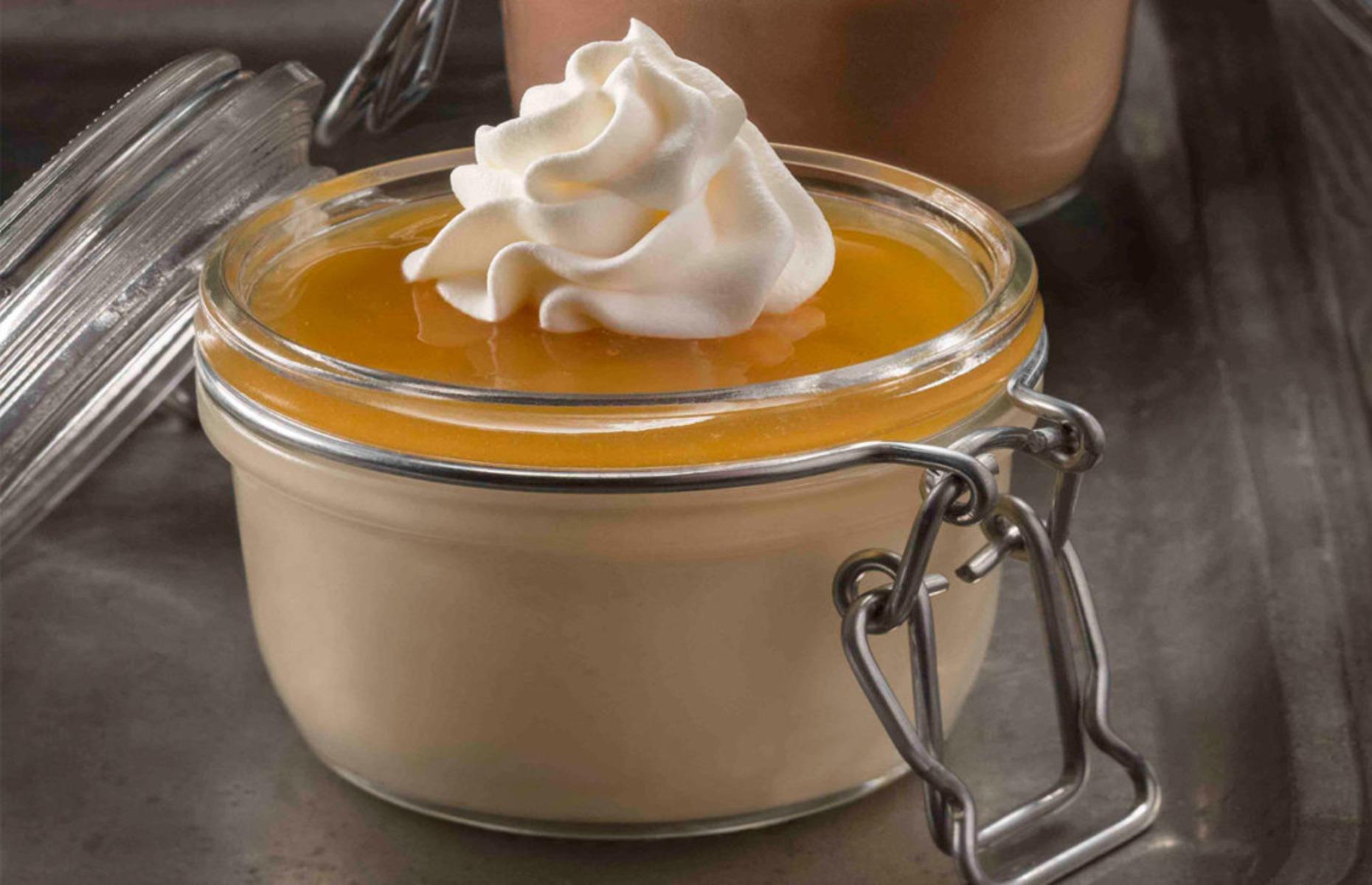 <p>Butterbeer aficionados will love this butterscotch-hued creamy custard also from Universal Studios. Inspired by British clotted cream, Butterbeer Potted Cream is served drizzled with a salty, buttery sauce and presented in a mason jar. A dollop of whipped cream adds a final dash of indulgence.</p>