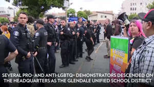 Physical Brawl Erupts Over LGTBQ Rights Outside Calif. School as Board Meeting Votes on Pride