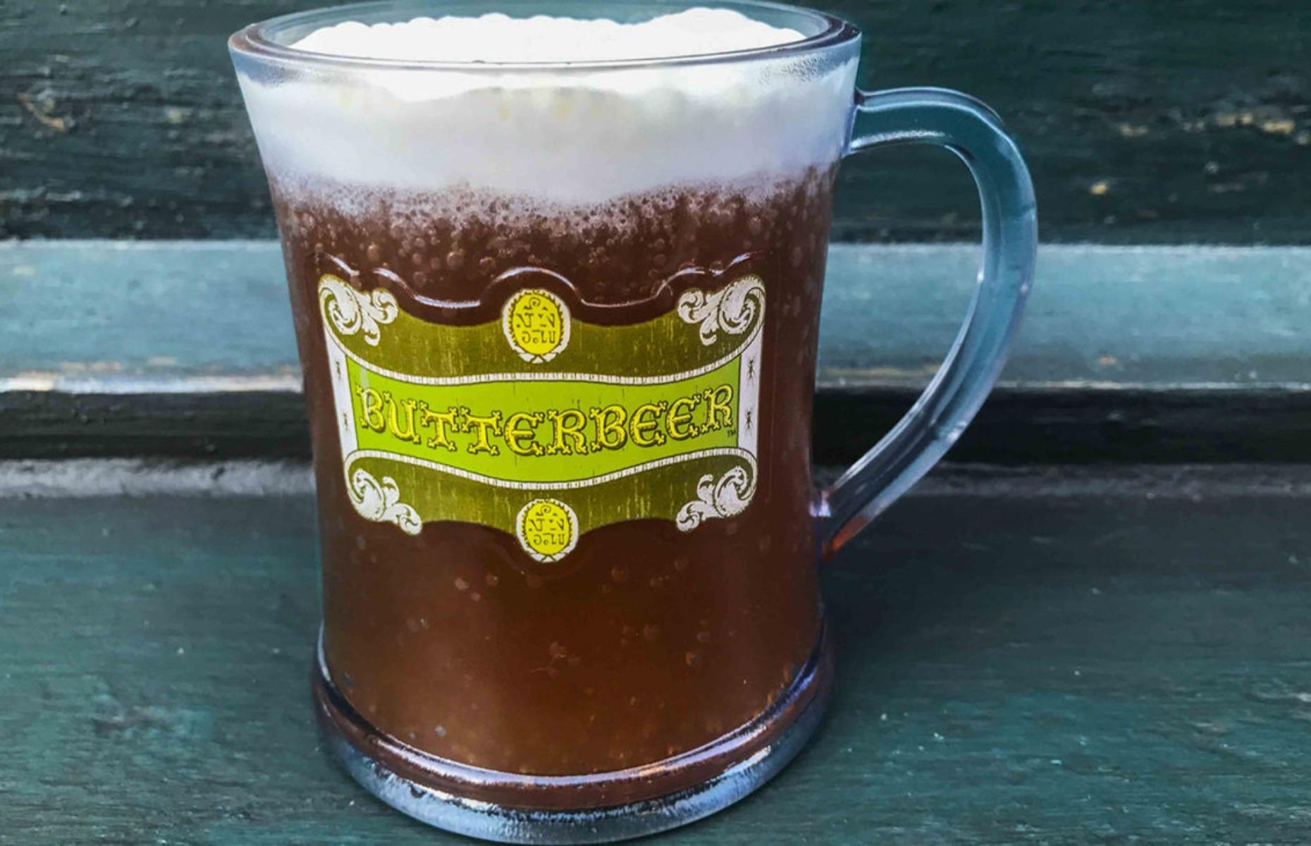<p>There’s no beverage more iconic in the Potterverse than Butterbeer. Available at Universal Studio's The Fountain of Fair Fortune, you can choose between boozy and non-alcoholic varieties. A fan-favorite, this smooth beverage is the perfect blend of shortbread and butterscotch flavors. If you've got a sweet tooth, you'll enjoy every sip.</p>